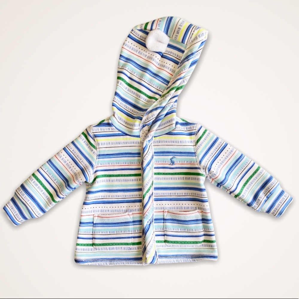 Joules dashed Laine multicolor sweater 3-6 month